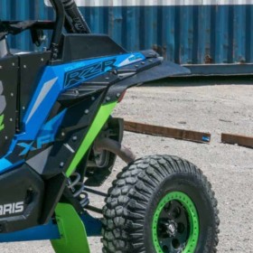 Rokblokz Polaris Rzr Xp Mud Flap Fender Extensions, Sport Max Edition