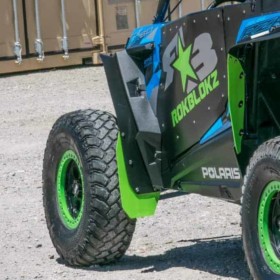 Rokblokz Polaris Rzr Xp Mud Flap Fender Extensions, Sport Max Edition