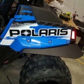 Rokblokz Polaris Rzr 170 Mud Flap Fender Extensions