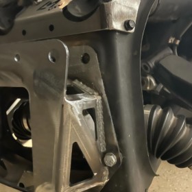 Lm-utv Can-am Maverick X3 Shock Mount, Milled Billet