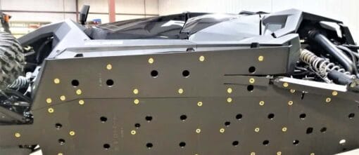 Trail Armor Polaris Rzr Pro Xp 4 Full Skid Plate With Rock Sliders