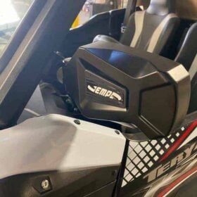 Utv Side View Mirrors, Adjustable