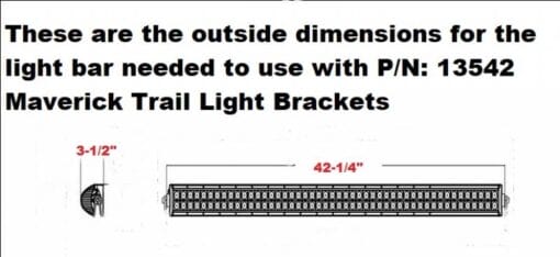 Can-am Maverick Light Bar Mount, Trails, Sports, Commander