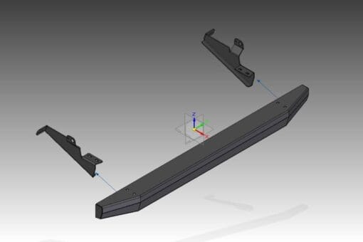 Honda Pioneer 700 Rear Bumper