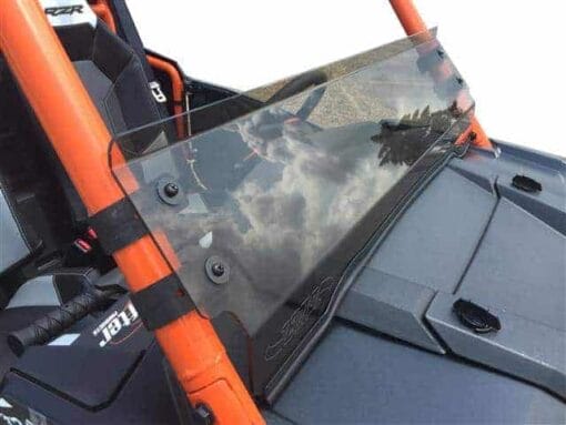 Polaris Rzr Xp Half Windshield, Formed Poly