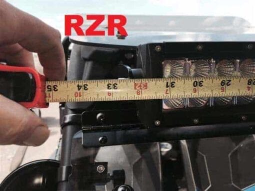 Polaris Rzr Light Bar Mount