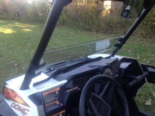 Polaris Rzr Xp Half Windshield, Formed Poly