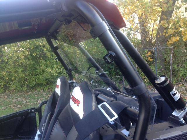 Polaris Rzr Xp Rear Window, Poly Protection