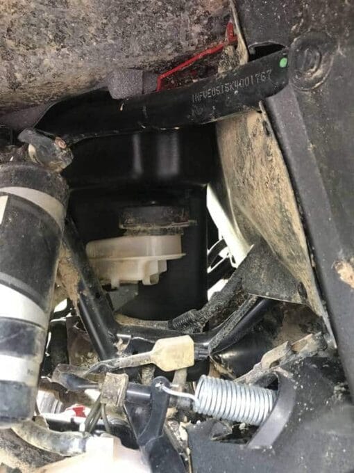 Honda Talon Under Hood Storage