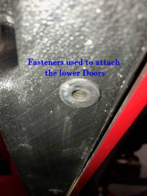 Honda Talon Lower Door Inserts