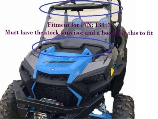 Polaris Rzr Xp Series Full Windshield