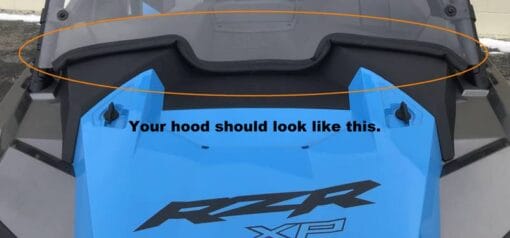 Polaris Rzr Half Windshield, New Xp Body Style