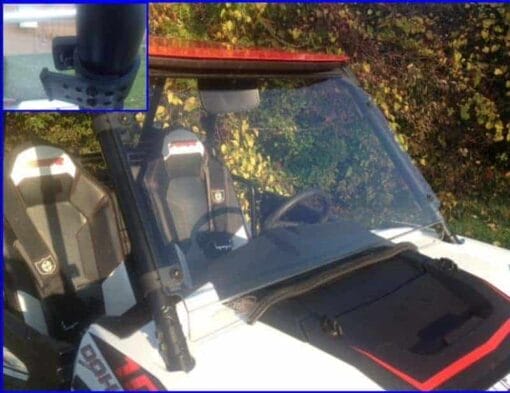 Polaris Rzr Series Windshield, Full Poly