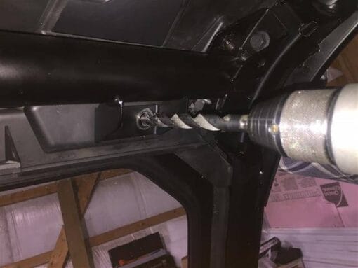 Polaris General Glass Windshield, Dot Stamped