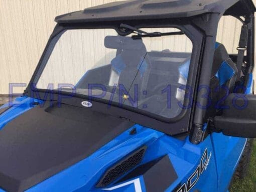 Polaris General Glass Windshield, Dot Stamped