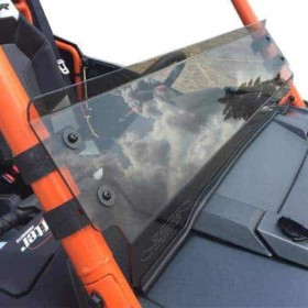 Polaris Rzr Xp Half Windshield, Formed Poly