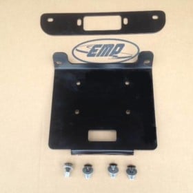 Polaris Rzr Winch Mount Bracket, Over Diff