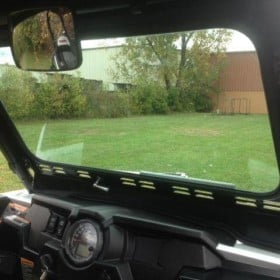 Polaris Rzr Xp Glass Windshield, Dot Glass