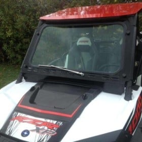 Polaris Rzr Xp Glass Windshield, Dot Glass