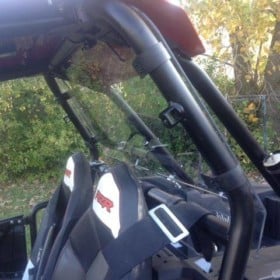 Polaris Rzr Xp Rear Window, Poly Protection