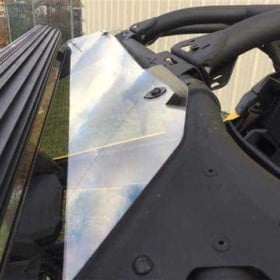 Can-am Maverick X3 Front Windshield, Poly Formed