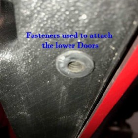 Honda Talon Lower Door Inserts