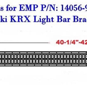 Kawasaki Krx 1000 Light Bar Mounts