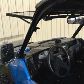 Polaris General Flip Up Front Windshield