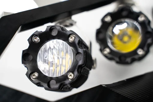Heretic Studio Can-am Maverick X3 Headlights, Billet Led