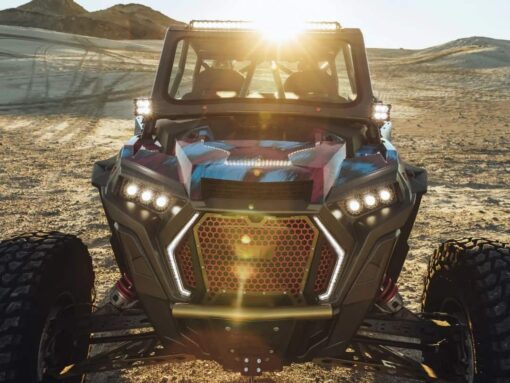 Heretic Studio Polaris Rzr Xp Headlights, Led Power