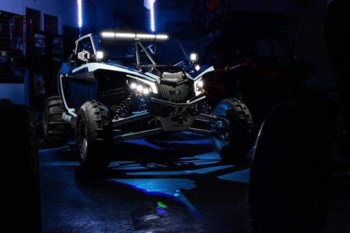 Heretic Studio Can-am Maverick X3 Headlights, Billet Led