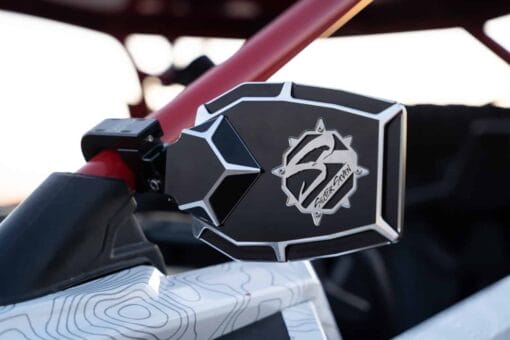 Sector Seven Utv Side View Mirrors, Solid Billet