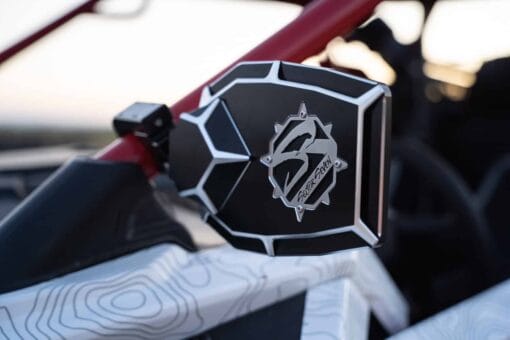 Sector Seven Utv Side View Mirrors, Solid Billet