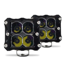 Heretic Studio Heretic 6 Series Off Road Cube Lights, Led Quattro