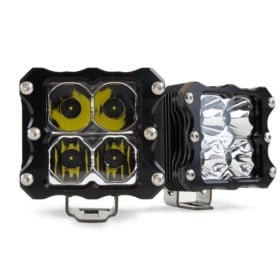 Heretic Studio Heretic 6 Series Off Road Cube Lights, Led Quattro