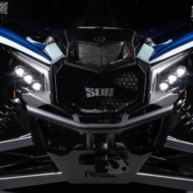 Heretic Studio Can-am Maverick X3 Headlights, Billet Led