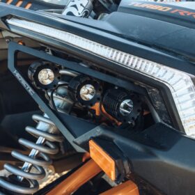 Heretic Studio Can-am Maverick X3 Headlights, Billet Led