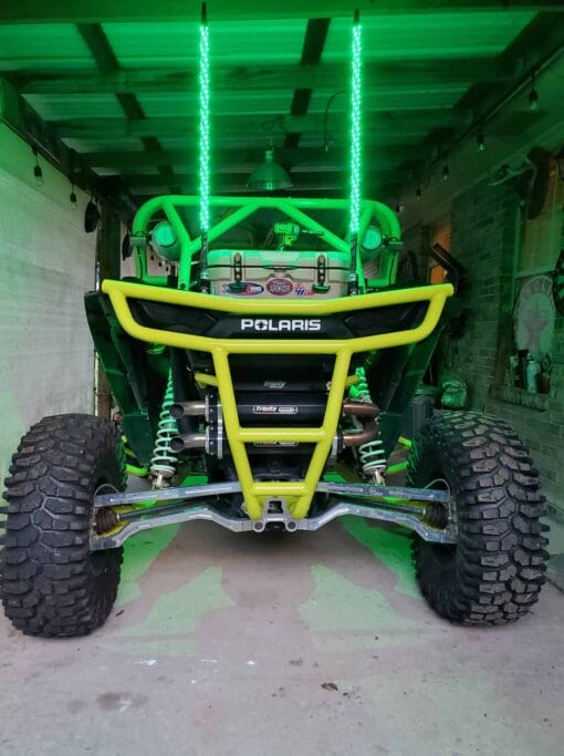 L And W  Fab Polaris Rzr Xp Series Rear Bumper, Full Protection