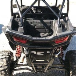 L And W  Fab Polaris Rzr Xp Series Rear Bumper, Full Protection