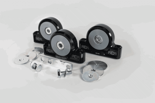 Sandcraft Motorsports Polaris Rzr Xp 1000 Billet Motor Mount Kit, Front Diff Shim Kit