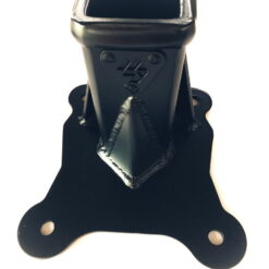 L And W  Fab Polaris Rzr Xp Series Receiver Hitch Radius Rod Plate