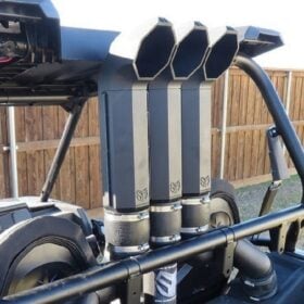 Snorkel Your Atv Polaris Rzr S 900 Snorkel Kit, 3" Warrior Edition
