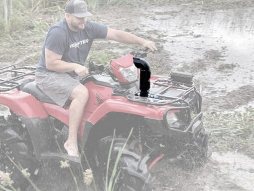 Snorkel Your Atv Honda Rubicon Snorkel Kit, Warrior Edition