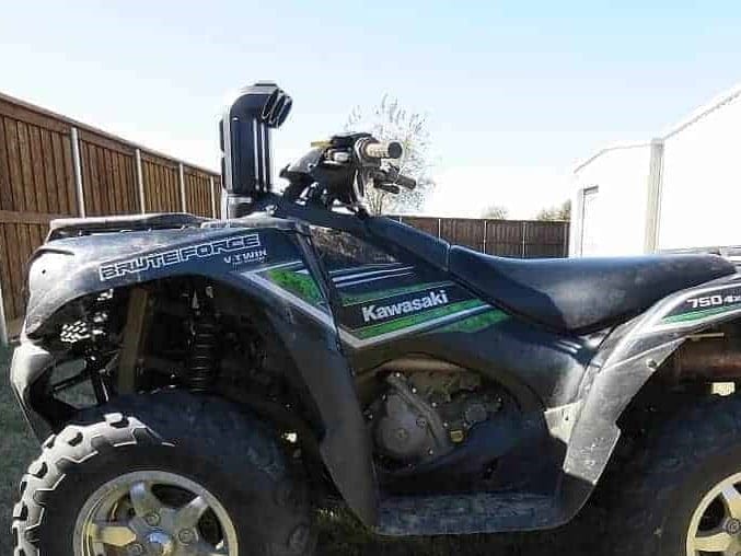 Snorkel Your Atv Kawasaki Brute Force Snorkel Kit, Warrior Edition