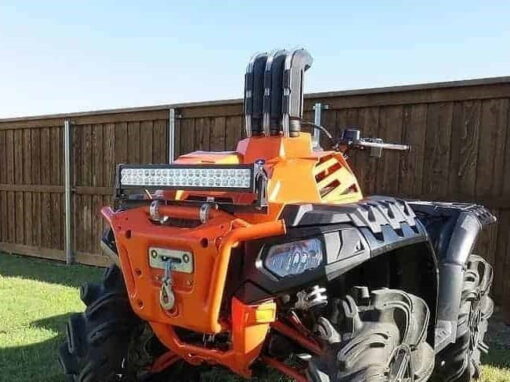 Snorkel Your Atv Polaris Sportsman High Lifter Riser Extensions, Warrior Edition