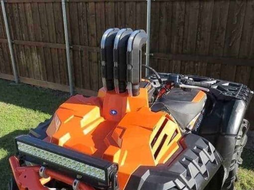 Snorkel Your Atv Polaris Sportsman High Lifter Riser Extensions, Warrior Edition