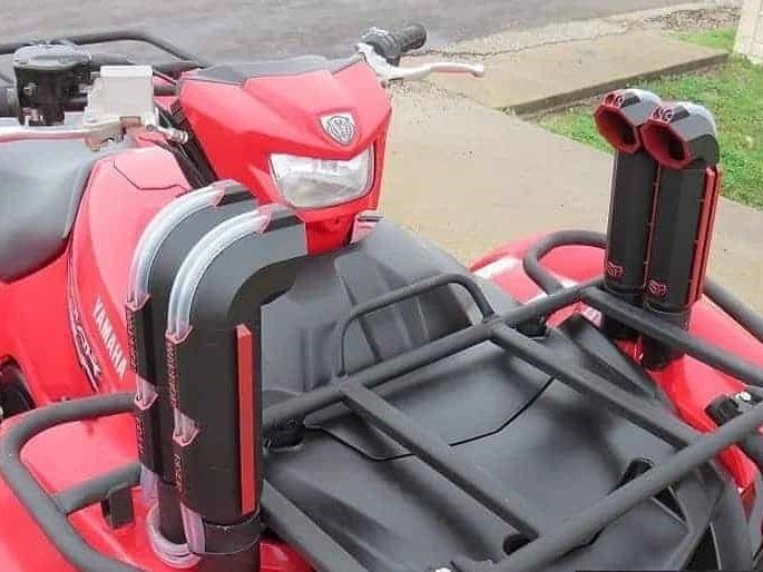 Snorkel Your Atv Yamaha Grizzly 700 Snorkel Kit, Warrior Edition