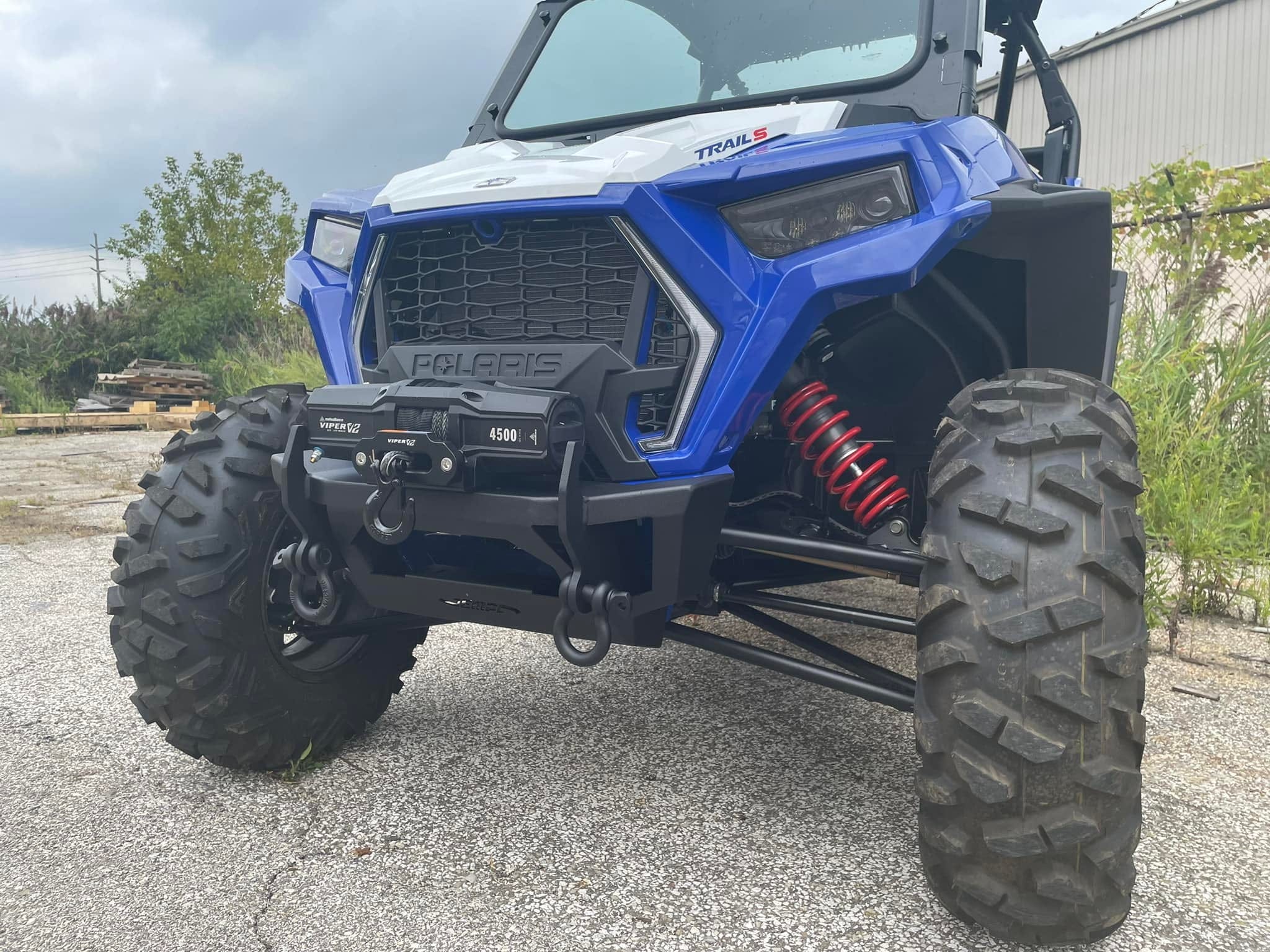 Polaris Rzr Front Winch Bumper, Winch Mounts