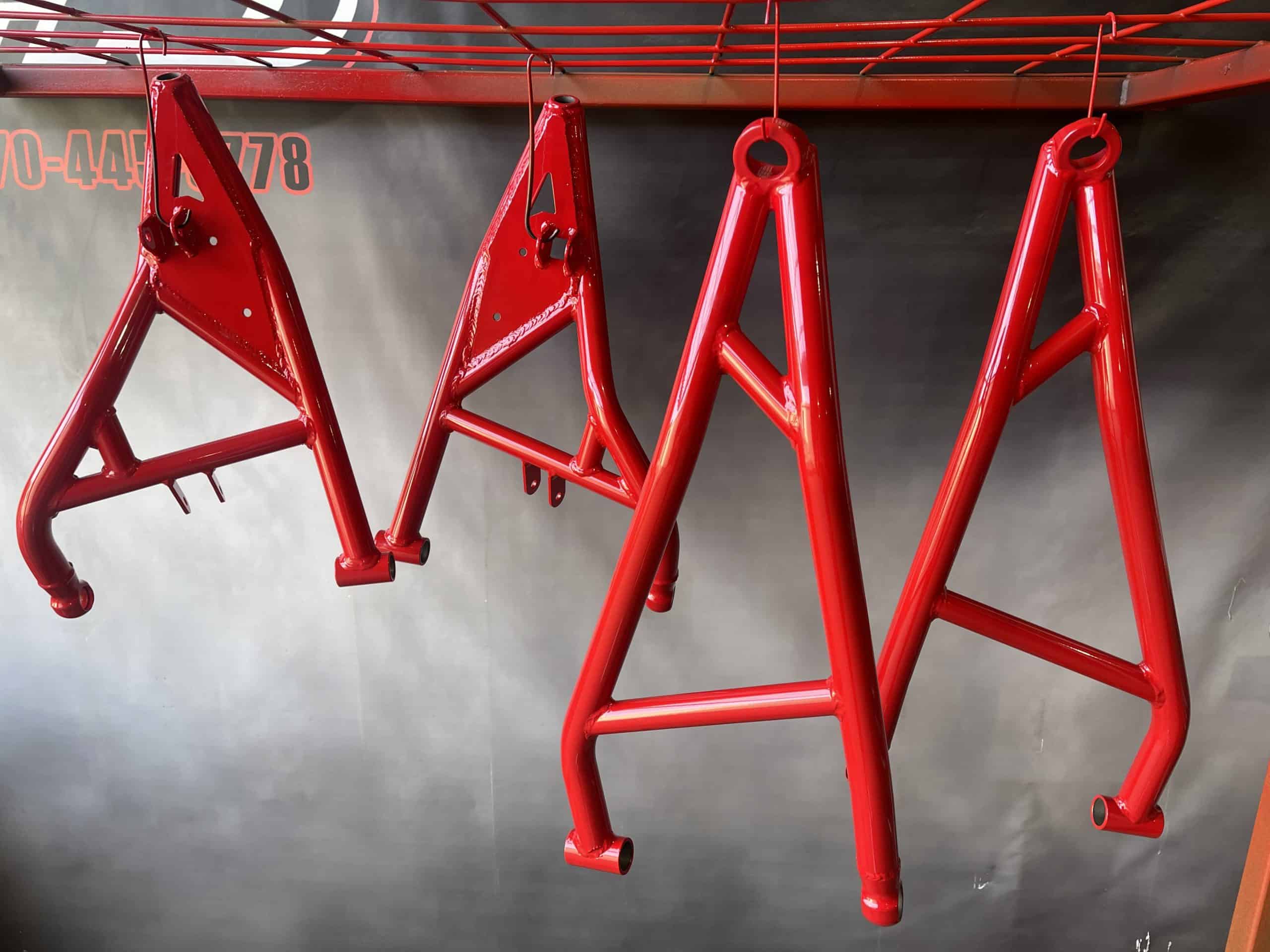 L And W Fab Polaris Rzr Xp Turbo S Forward A Arms, Mega Ball 1.75" Edition