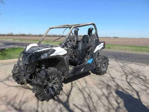 Snorkel Your Atv Can-am Maverick Trail Snorkel Kit, Dual Intake Warrior Edition